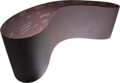 Norton - 6" Wide x 48" OAL, 150 Grit, Aluminum Oxide Abrasive Belt - Aluminum Oxide, Very Fine, Coated, X Weighted Cloth Backing, Series R228 - Benchmark Tooling