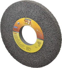 Norton - 10" Diam x 3" Hole x 3/4" Thick, G Hardness, 46 Grit Surface Grinding Wheel - Aluminum Oxide, Type 1, Coarse Grade, 2,485 Max RPM, Vitrified Bond, No Recess - Benchmark Tooling