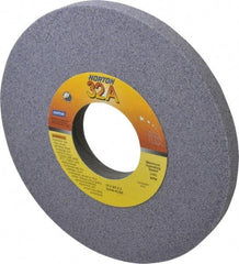 Norton - 10" Diam x 3" Hole x 3/4" Thick, K Hardness, 46 Grit Surface Grinding Wheel - Aluminum Oxide, Type 1, Coarse Grade, 2,485 Max RPM, Vitrified Bond, No Recess - Benchmark Tooling