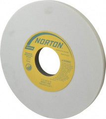 Norton - 12" Diam x 3" Hole x 3/4" Thick, I Hardness, 60 Grit Surface Grinding Wheel - Aluminum Oxide, Type 1, Medium Grade, 2,070 Max RPM, Vitrified Bond, No Recess - Benchmark Tooling