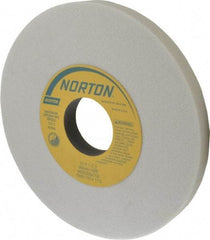 Norton - 12" Diam x 3" Hole x 1" Thick, I Hardness, 46 Grit Surface Grinding Wheel - Aluminum Oxide, Type 1, Coarse Grade, 2,070 Max RPM, Vitrified Bond, No Recess - Benchmark Tooling