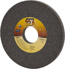 Norton - 12" Diam x 3" Hole x 1" Thick, G Hardness, 46 Grit Surface Grinding Wheel - Aluminum Oxide, Type 1, Coarse Grade, 2,070 Max RPM, Vitrified Bond, No Recess - Benchmark Tooling