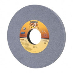 Norton - 12" Diam x 3" Hole x 1" Thick, J Hardness, 60 Grit Surface Grinding Wheel - Aluminum Oxide, Type 1, Medium Grade, 2,070 Max RPM, Vitrified Bond, No Recess - Benchmark Tooling