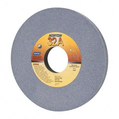 Norton - 12" Diam x 3" Hole x 1" Thick, K Hardness, 60 Grit Surface Grinding Wheel - Aluminum Oxide, Type 1, Medium Grade, 2,070 Max RPM, Vitrified Bond, No Recess - Benchmark Tooling