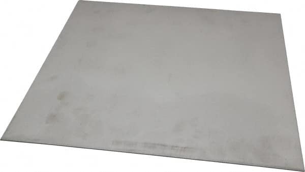 Made in USA - 0.075 Inch Thick x 12 Inch Wide x 12 Inch Long, 304 Stainless Steel Sheet - Cold Rolled, Bright Finish, #2B - Benchmark Tooling