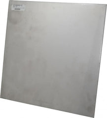 Made in USA - 0.12 Inch Thick x 12 Inch Wide x 12 Inch Long, 304 Stainless Steel Sheet - Cold Rolled, Bright Finish, #2B - Benchmark Tooling