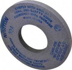 Norton - 12" Diam x 5" Hole x 1" Thick, I Hardness, 46 Grit Surface Grinding Wheel - Aluminum Oxide, Type 1, Coarse Grade, 2,070 Max RPM, Vitrified Bond, No Recess - Benchmark Tooling