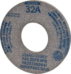 Norton - 12" Diam x 5" Hole x 1" Thick, G Hardness, 46 Grit Surface Grinding Wheel - Aluminum Oxide, Type 1, Coarse Grade, 2,070 Max RPM, Vitrified Bond, No Recess - Benchmark Tooling