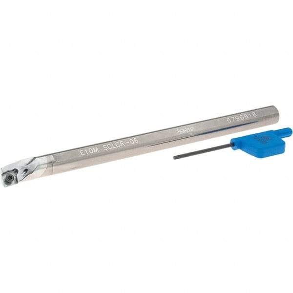 Iscar - 14mm Min Bore Diam, 150mm OAL, 10mm Shank Diam, E-SCLC Indexable Boring Bar - CC.T 0602.. Insert, Screw Holding Method - Benchmark Tooling