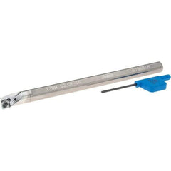 Iscar - 14mm Min Bore Diam, 150mm OAL, 10mm Shank Diam, E-SCLC Indexable Boring Bar - CC.T 0602.. Insert, Screw Holding Method - Benchmark Tooling