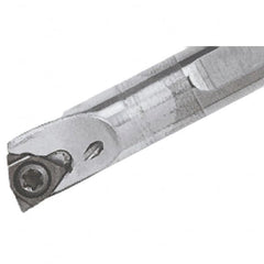 Iscar - 6.6mm Min Bore Diam, 100mm OAL, 6mm Shank Diam, A-SWUC Indexable Boring Bar - WCGT 0201.. Insert - Benchmark Tooling