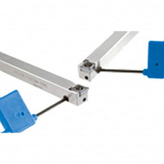 Iscar - PCLC, Right Hand Cut, 12mm Shank Height x 12mm Shank Width, Neutral Rake Indexable Turning Toolholder - 150mm OAL, CC.T 09T3.. Insert Compatibility, Series Isoturn - Benchmark Tooling