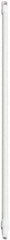 Remco - 53 x 1" Fiberglass Squeegee Handle - European Threaded Connection, White - Benchmark Tooling