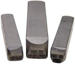 Made in USA - 1/16" Character Size, MASTER Character, Heavy Duty Individual Steel Stamp - Steel - Benchmark Tooling