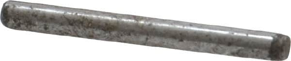 Value Collection - 1/16" Diam x 5/8" Pin Length Grade 8 Alloy Steel Standard Dowel Pin - C 50-58 Hardness, 800 Lb Breaking Strength, 1 Beveled & 1 Rounded End - Benchmark Tooling