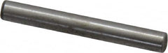 Value Collection - 3/16" Diam x 1-1/2" Pin Length Grade 8 Alloy Steel Standard Dowel Pin - C 50-58 Hardness, 7,200 Lb Breaking Strength, 1 Beveled & 1 Rounded End - Benchmark Tooling