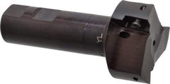 Kyocera - 2" Cut Diam, 0.64" Max Depth of Cut, 1" Shank Diam, 4-1/4" OAL, Indexable Square Shoulder End Mill - APET 1604 Inserts, Weldon Shank, 90° Lead Angle, Through Coolant - Benchmark Tooling