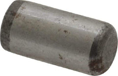 Value Collection - 5/16" Diam x 5/8" Pin Length Grade 8 Alloy Steel Standard Dowel Pin - C 50-58 Hardness, 20,000 Lb Breaking Strength, 1 Beveled & 1 Rounded End - Benchmark Tooling