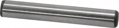 Value Collection - 5/16" Diam x 2" Pin Length Grade 8 Alloy Steel Standard Dowel Pin - C 50-58 Hardness, 20,000 Lb Breaking Strength, 1 Beveled & 1 Rounded End - Benchmark Tooling
