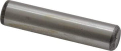Value Collection - 1/2" Diam x 2-1/4" Pin Length Grade 8 Alloy Steel Standard Dowel Pin - C 50-58 Hardness, 51,000 Lb Breaking Strength, 1 Beveled & 1 Rounded End - Benchmark Tooling