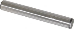 Value Collection - 1/2" Diam x 3-1/2" Pin Length Grade 8 Alloy Steel Standard Dowel Pin - C 50-58 Hardness, 51,000 Lb Breaking Strength, 1 Beveled & 1 Rounded End - Benchmark Tooling