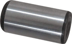 Value Collection - 1" Diam x 2" Pin Length Grade 8 Alloy Steel Standard Dowel Pin - C 50-58 Hardness, 204,000 Lb Breaking Strength, 1 Beveled & 1 Rounded End - Benchmark Tooling