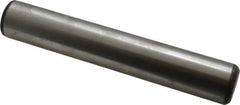 Value Collection - 1" Diam x 6" Pin Length Grade 8 Alloy Steel Standard Dowel Pin - C 50-58 Hardness, 204,000 Lb Breaking Strength, 1 Beveled & 1 Rounded End - Benchmark Tooling