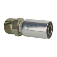 Eaton - 1-11-1/2 NPT Straight Hydraulic Hose Fitting - 3/4" Hose Diam - Benchmark Tooling