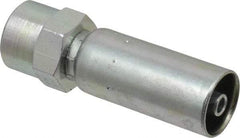 Eaton - 1/4-18 Thread Straight Hydraulic Hose Fitting - 1/4" Hose Diam - Benchmark Tooling
