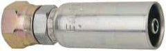 Eaton - 1/4-18 Thread Straight Hydraulic Hose Fitting - 1/4" Hose Diam - Benchmark Tooling