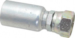 Eaton - 1-1/16-12 SAE Straight Hydraulic Hose Fitting - 3/4" Hose Diam - Benchmark Tooling