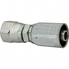 Eaton - 9/16-18 SAE Straight Hydraulic Hose Fitting - 3/8" Hose Diam - Benchmark Tooling