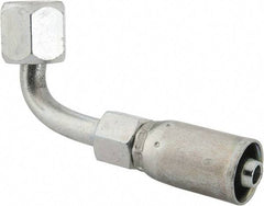 Eaton - 7/16-20 SAE Hydraulic Hose Elbow - 1/4" Hose Diam - Benchmark Tooling