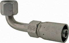 Eaton - 9/16-18 SAE Hydraulic Hose Elbow - 3/8" Hose Diam - Benchmark Tooling