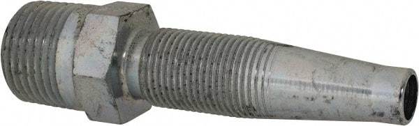 Eaton - 3/8-18 Thread Straight Hydraulic Hose Fitting - 3/8" Hose Diam - Benchmark Tooling