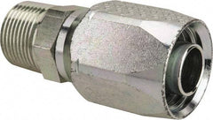 Eaton - 3/4-14 Thread Straight Hydraulic Hose Fitting - 3/4" Hose Diam - Benchmark Tooling