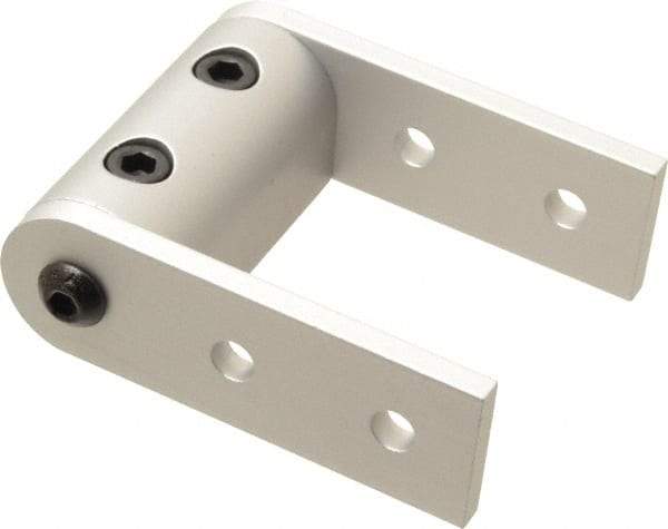 80/20 Inc. - 3" High, Open Shelving 3" Universal Arm Pivot - Aluminum, Use with Series 10 & Bolt Kit 3393 - Benchmark Tooling