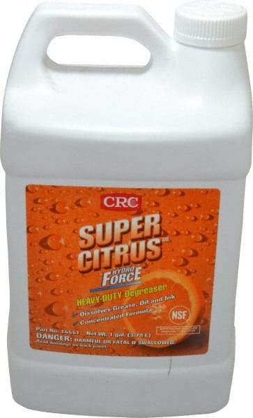 CRC - 1 Gal Bottle Cleaner/Degreaser - Liquid, Citrus - Benchmark Tooling