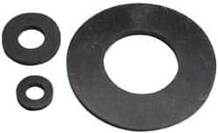 Made in USA - 5/16" Screw, Grade 60 Neoprene Standard Flat Washer - 0.29" ID x 9/16" OD, 0.108" Thick, Plain Finish - Benchmark Tooling