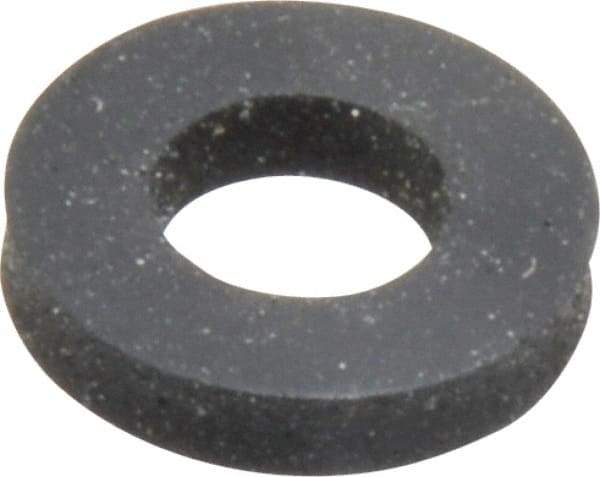 Made in USA - 1/4" Screw, Grade 60 Neoprene Standard Flat Washer - 0.23" ID x 1/2" OD, 0.108" Thick, Plain Finish - Benchmark Tooling