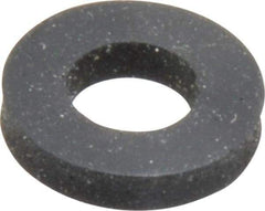 Made in USA - 1/4" Screw, Grade 60 Neoprene Standard Flat Washer - 0.23" ID x 1/2" OD, 0.108" Thick, Plain Finish - Benchmark Tooling