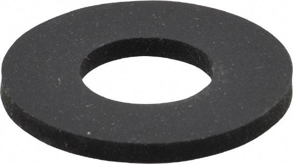 Made in USA - 1/2" Screw, Grade 60 Neoprene Standard Flat Washer - 0.49" ID x 1.063" OD, 0.108" Thick, Plain Finish - Benchmark Tooling