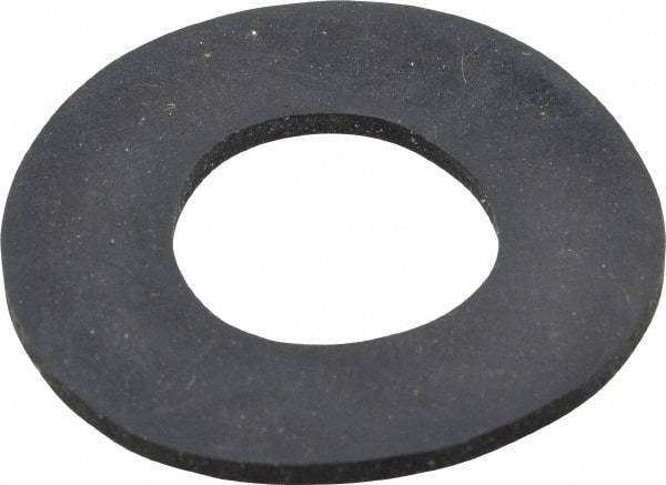 Made in USA - #1 Screw, Grade 60 Neoprene Standard Flat Washer - 0.99" ID x 2" OD, 0.108" Thick, Plain Finish - Benchmark Tooling