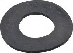 Made in USA - #1 Screw, Grade 60 Neoprene Standard Flat Washer - 0.99" ID x 2" OD, 0.108" Thick, Plain Finish - Benchmark Tooling