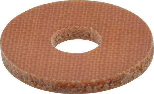 Made in USA - #10 Screw, Grade LE Phenolic Standard Flat Washer - 0.202" ID x 0.632" OD, 0.063" Thick, Plain Finish - Benchmark Tooling