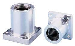 Thomson Industries - 0.751" ID, 1,900 Lb Static Load Capacity, Single Flanged Mounted Linear Bearing - Benchmark Tooling