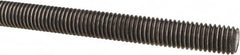 Made in USA - 1/2-13 UNC (Coarse), 3' Long, Low Carbon Steel Threaded Rod - Oil Finish Finish, Right Hand Thread - Benchmark Tooling