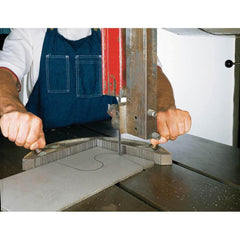 Lenox - 4 TPI, 7' 9-1/2" Long x 3/8" Wide x 0.032" Thick, Welded Band Saw Blade - Benchmark Tooling
