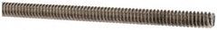 Made in USA - #10-24 UNC (Coarse), 3' Long, Stainless Steel Threaded Rod - Right Hand Thread - Benchmark Tooling