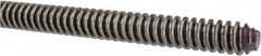 Keystone Threaded Products - 5/8-6 Acme, 3' Long, Low Carbon Steel General Purpose Acme Threaded Rod - Oil Finish Finish, Right Hand Thread, 2G Fit - Benchmark Tooling